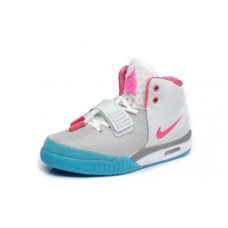 Nike Yeezy 2 с розовым